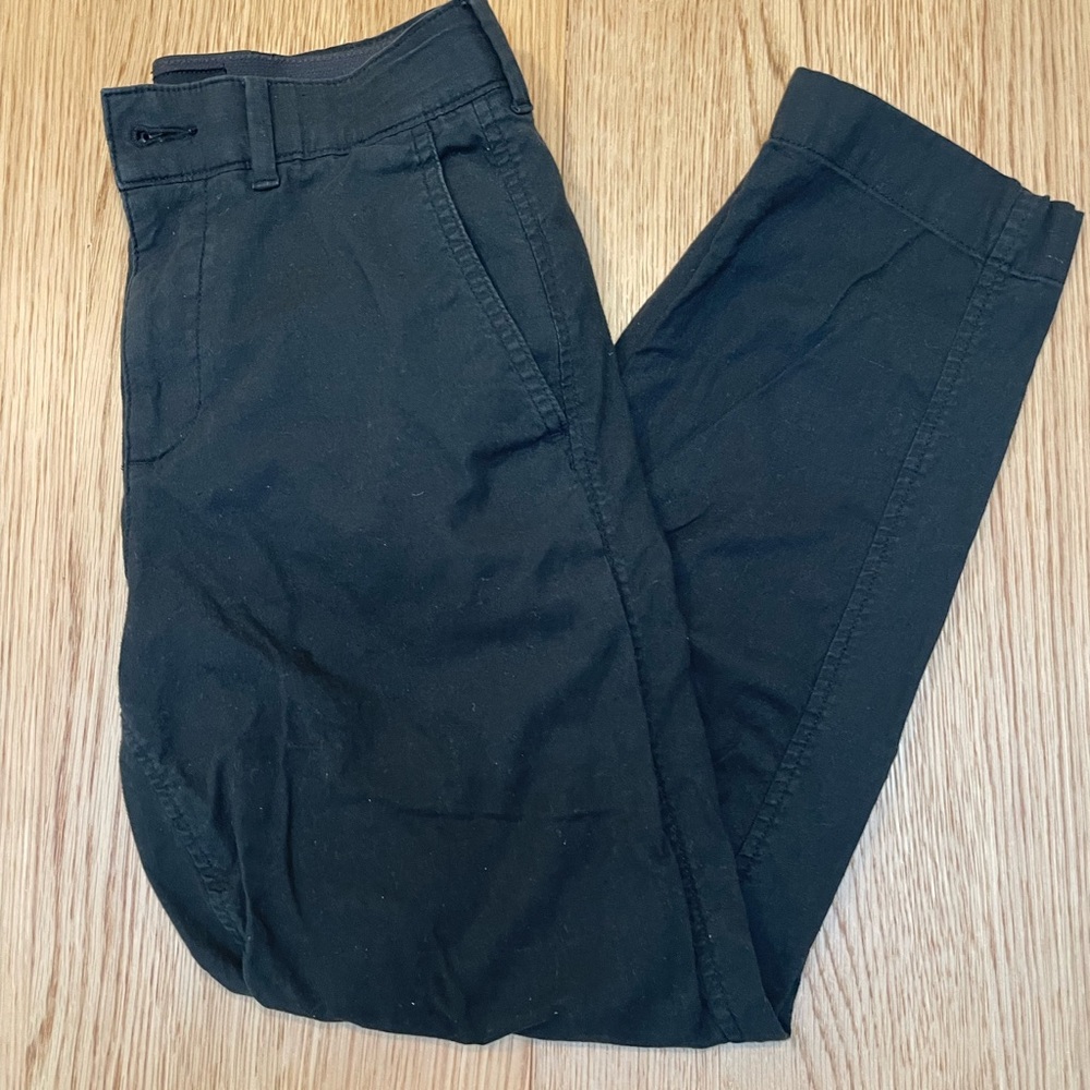 Abercrombie & Fitch Black Linen Pants